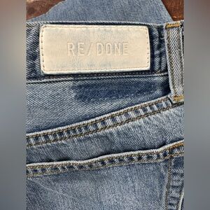 RE/DONE Women’s Wide-Leg Jeans – Light Wash – Excellent Condition